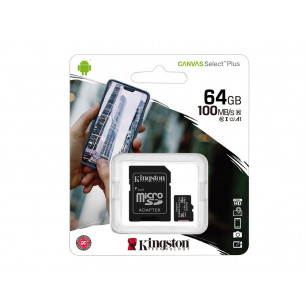 Scheda di memoria MicroSD Kingston 64 GB