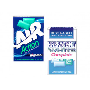 Chewing Gum Vigorsol e Happydent assortiti