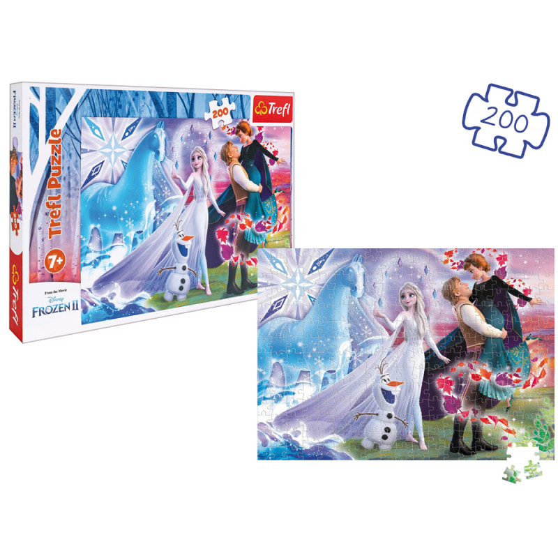 Puzzle Trefl 200 pz Frozen II