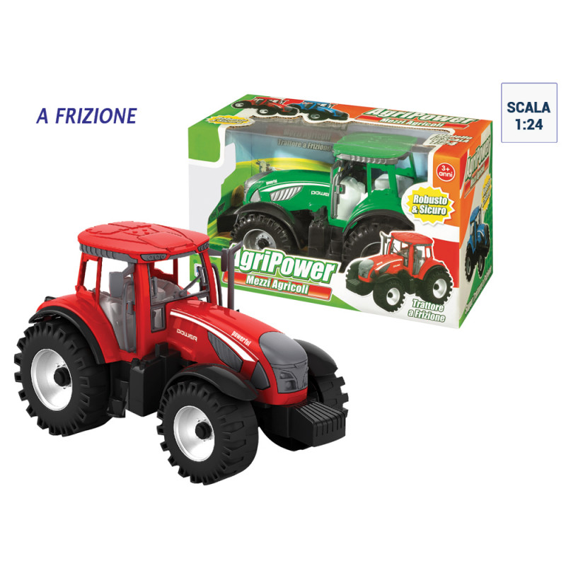 Trattore Agripower a frizione cm. 22 in 2 colori