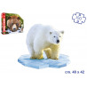 Puzzle Orso bianco 100 tasselli cm. 48x42