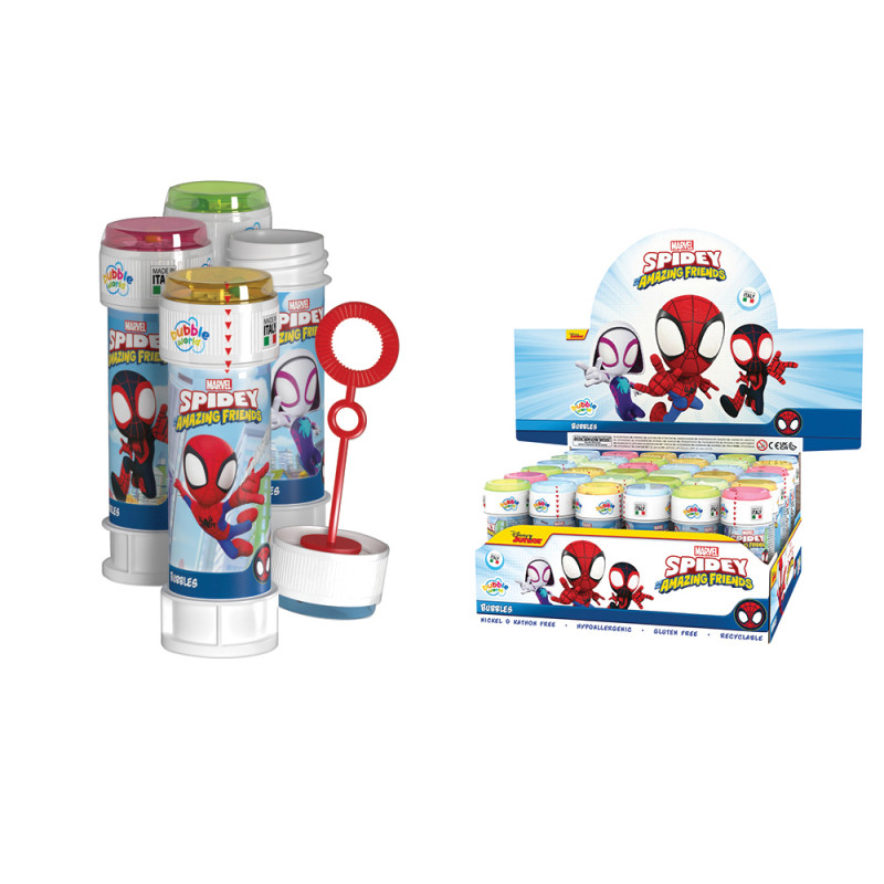 Bolle di sapone Spidey & Friends 60 ml