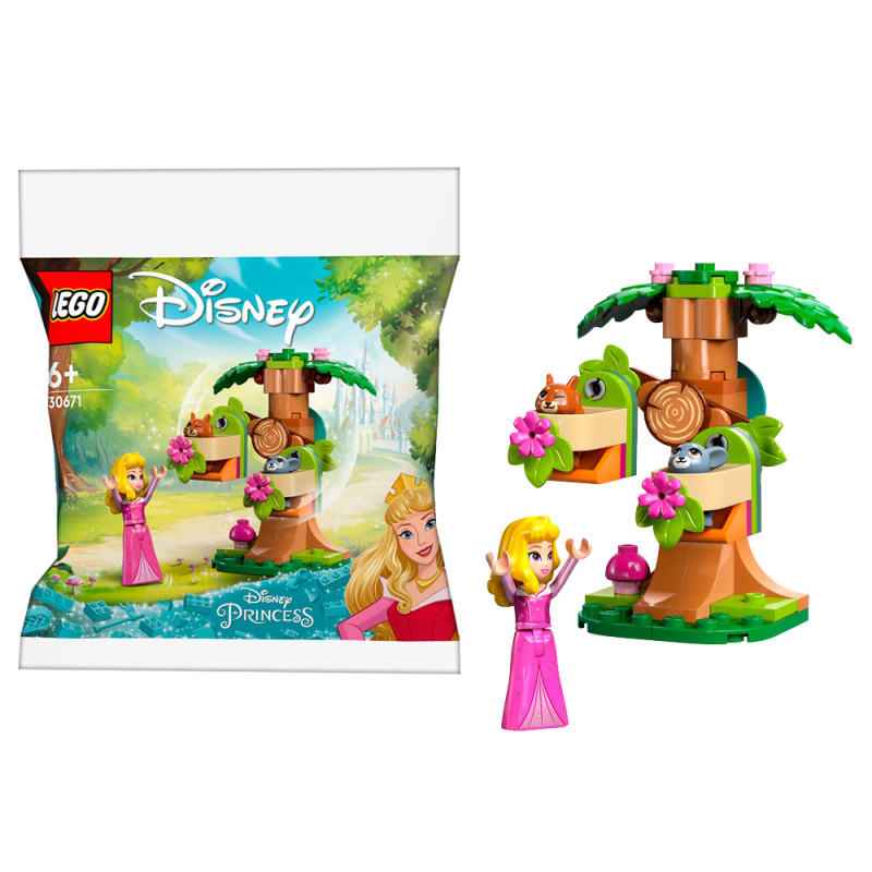 Lego Disney in busta il parco giochi nel bosco di Aurora