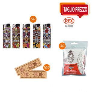 Offerta prodotti Rex Bravo e accendini Prof piezo