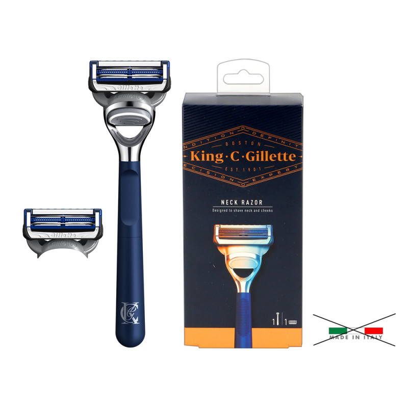 Rasoio Gillette King Neck con ricambio