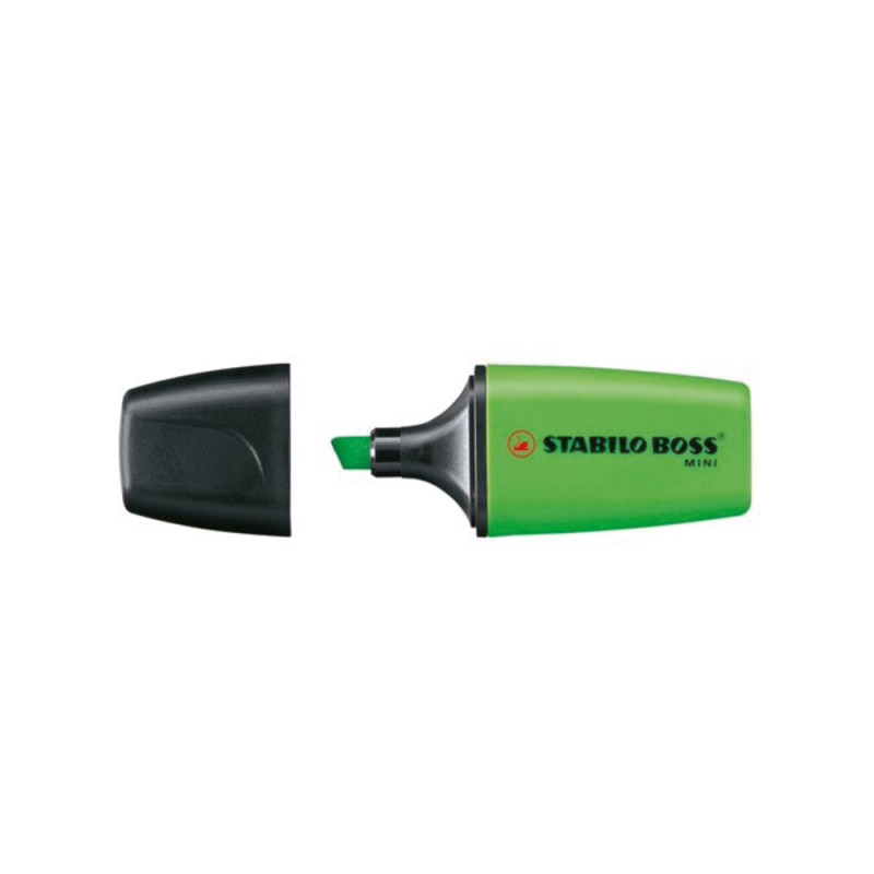 Evidenziatore Stabilo Boss Mini Verde