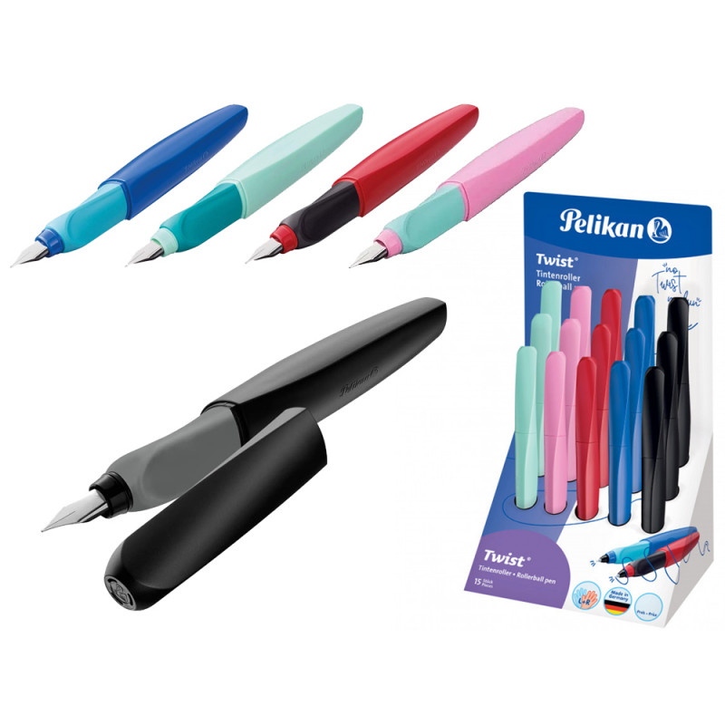 Stilografica Pelikan linea Twist espositore da 15 pz