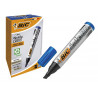 Marker Bic Permanent blu Punta scalpello