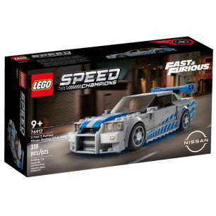 Lego Speed Champions 2 Fast 2 Furious Nissan Skyline GT-R (R34)