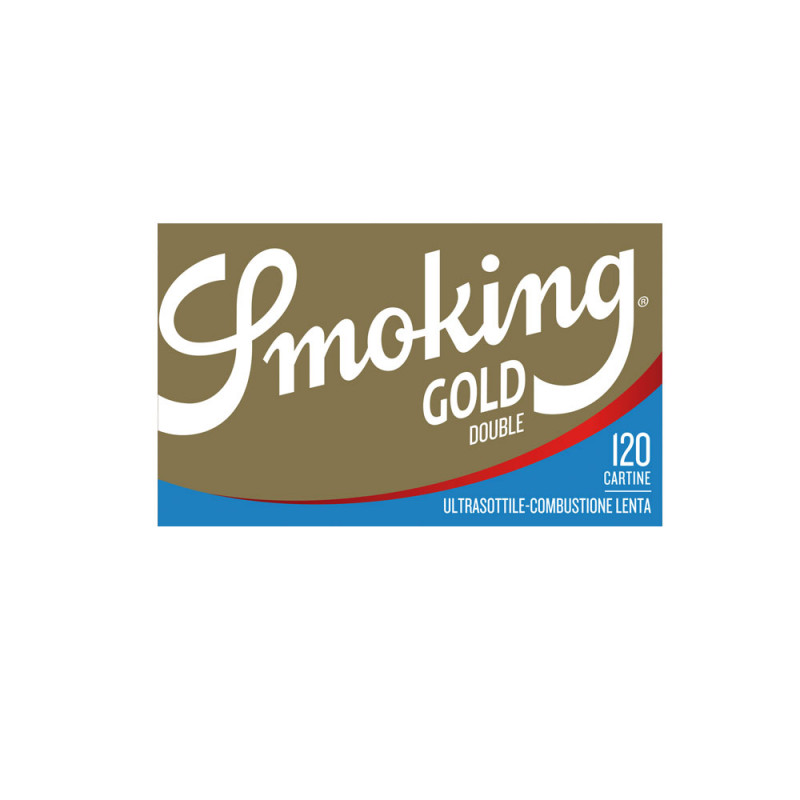 Cartine Smoking Corte Doppie Oro