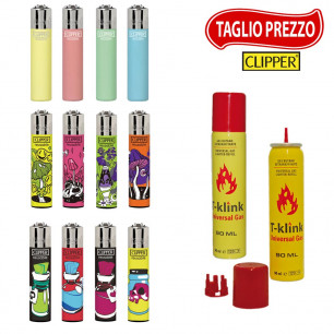 Offerta 144 Clipper Large assortiti e 24 gas T-Klink