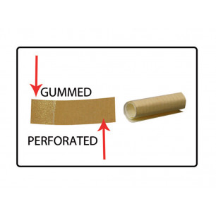 Filtri in carta gommati e perforati Raw