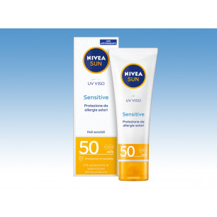 Crema solare Nivea viso sensitive FP50 da 50 ml