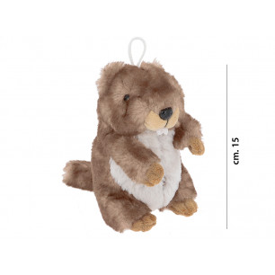 Peluche marmotta cm. 15