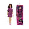 Barbie Fashionistas n. 188 mora con vestito a quadri e collana love