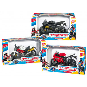 Modellino moto die cast in 4 assortimenti