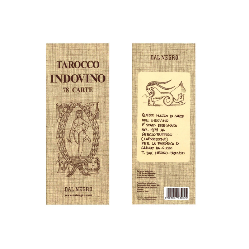 Tarocco Indovino Dal Negro 78 carte