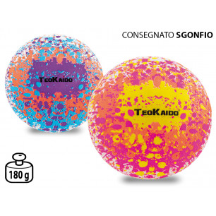 Pallone Teokaido in gomma 180 gr. cm. 22,5 in 2 fantasie SGONFIO