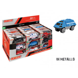 Veicoli security die cast display 36 pz