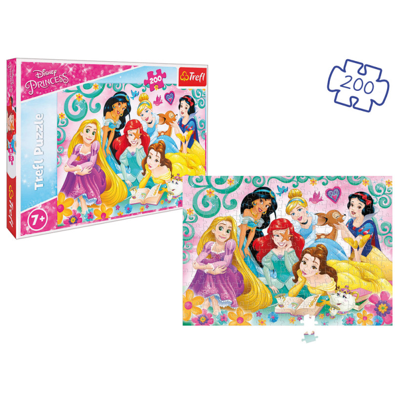 Puzzle Trefl 200 pz Principesse Disney