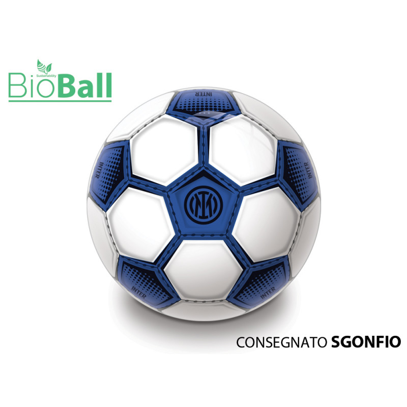 Palla da calcio Bio Ball Inter diam. cm. 23 SGONFIO