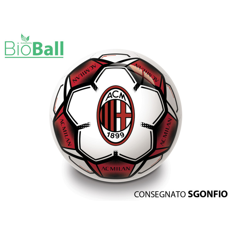 Palla da calcio Bio Ball Milan diam. cm. 23 SGONFIO