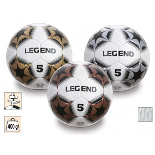 Pallone da calcio Legend size 5 cucito 400 gr. 3 colori