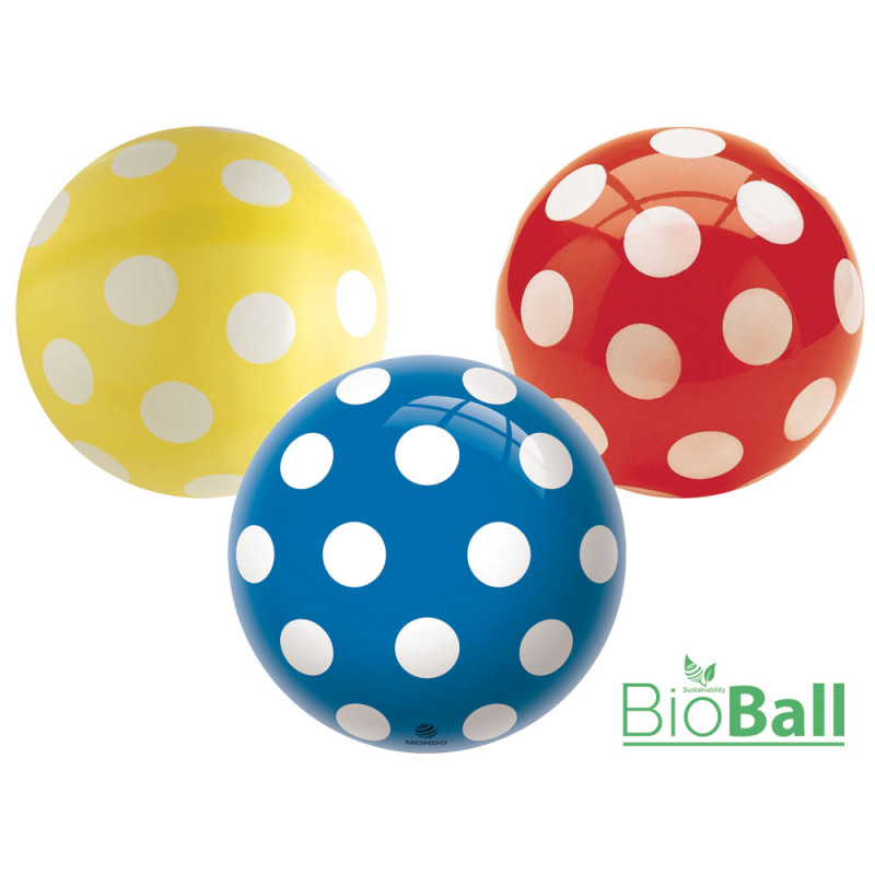 Palla Mondo BioBall Pois diam. cm. 23 in 3 colori