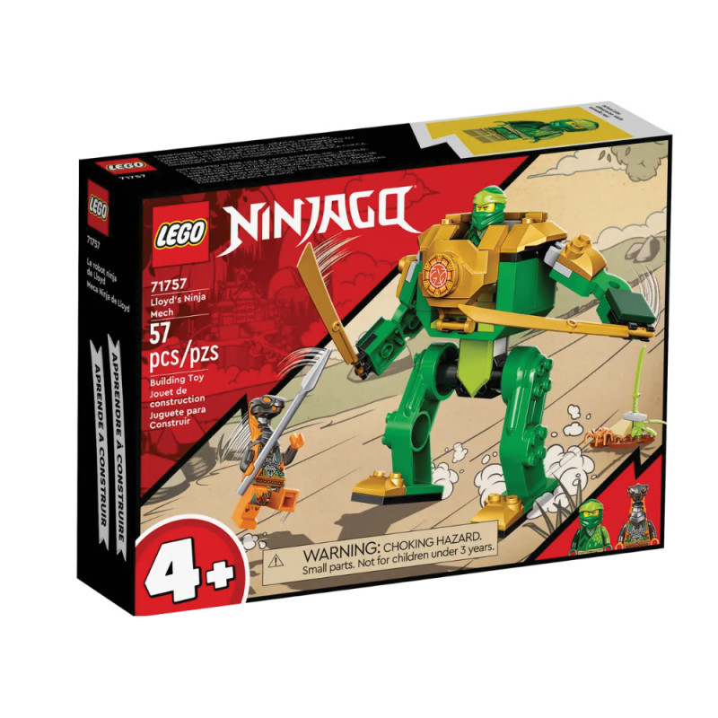 Lego Ninjago Mech ninja di Lloyd