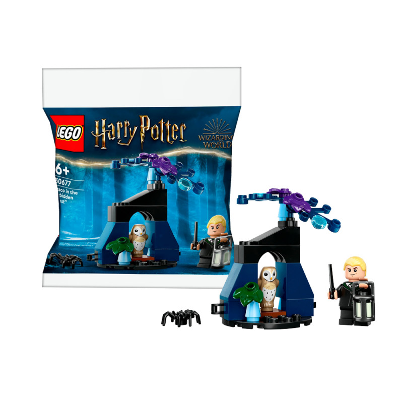 Lego Harry Potter in busta Draco nella foresta proibita