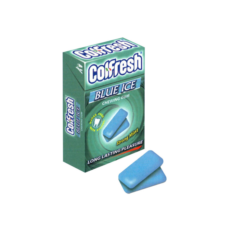 Bubble Gum Colfresh Blue Ice Senza zucchero