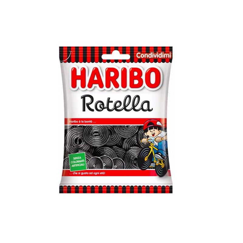 Caramelle Haribo Rotella busta da 100g