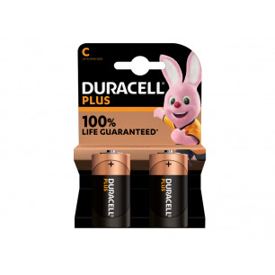 Pile Duracell 1/2 Torcia C blister da 2 pile