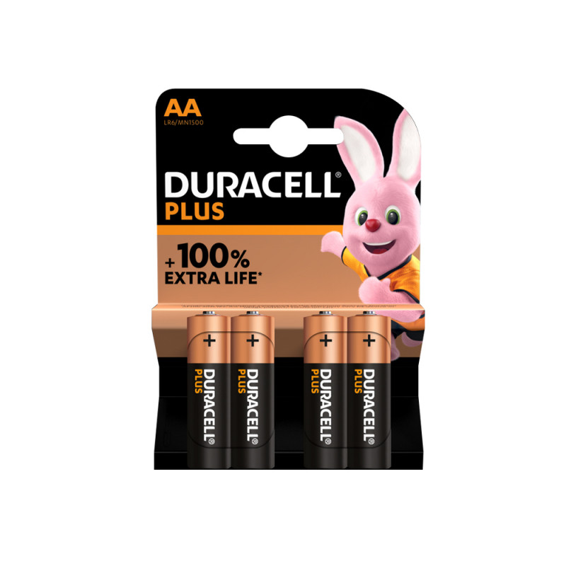 Pile Duracell Stilo AA blister da 4 pile