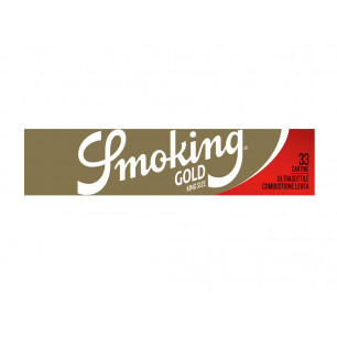 Cartine Smoking Oro Slim Lunghe