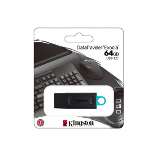 Chiavetta USB 3.0 Kingston 64 gb