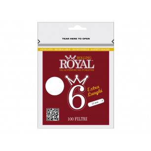 Filtri Rolling Royal 6mm extra lungo