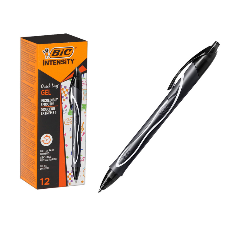 Penna Bic Gel-ocity QuickDry nera