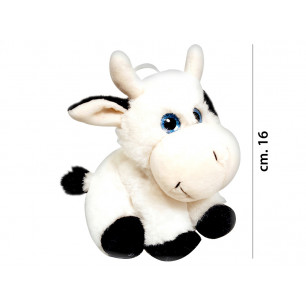 Peluche mucca cm. 16