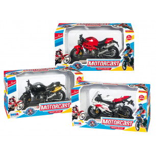 Modellino moto die cast in 4 assortimenti