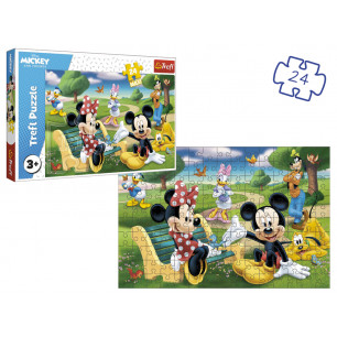 Puzzle Trefl 24 maxi tessere Mickey & Friends