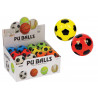 Palla football antistress cm. 6 display 24 pz