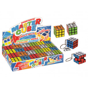 Cubo master cube 3x3 con portachiavi display 24 pz