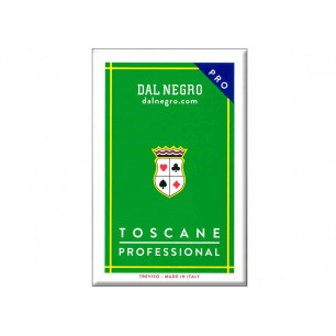 Carte da gioco Dal Negro Toscane Verdi in plastica