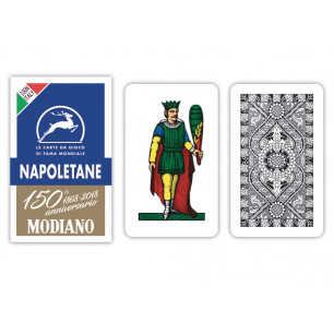 Carte da gioco Modiano Napoletane blu 40 carte