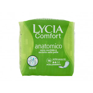 Assorbenti Lycia ultra anatomico pacco 16 pz