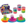 Slime neon Rainbow 65 g. display 24 pz in 3 ass.ti