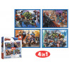 Puzzle Trefl 4 in 1 Avengers