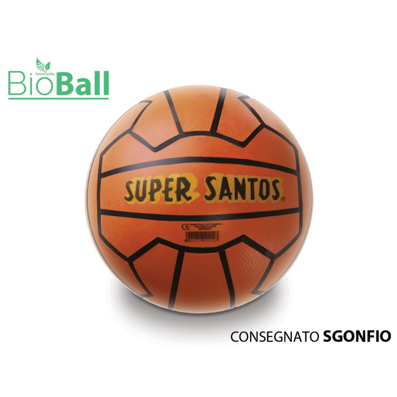 Palla da calcio BioBall Super Santos diam. cm. 23 SGONFIO