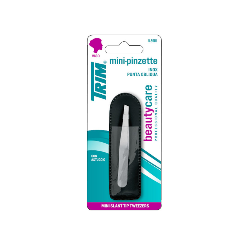 Mini Pinzetta Trim con astuccio in blister